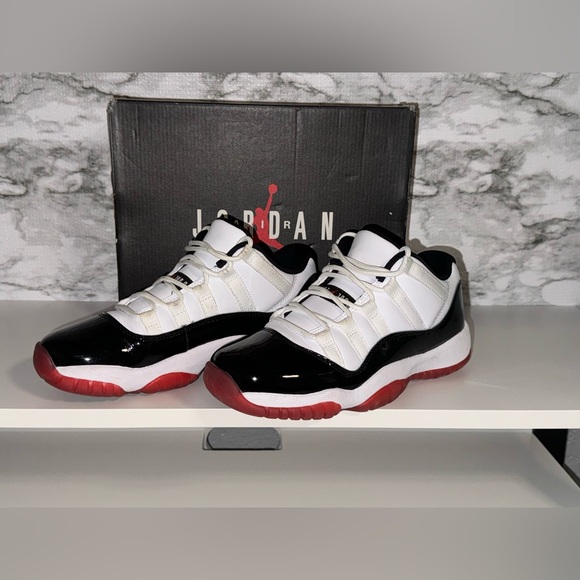 Jordan 11 Retro Low Concord Bred 4.5size GradeSchool - Picture 7 of 8